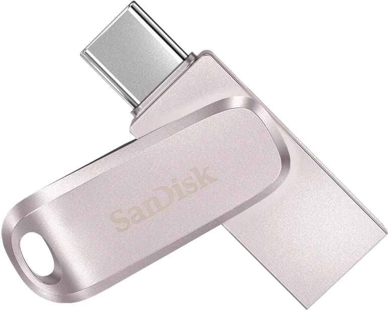 Clé SanDisk 2 To, argent rosé